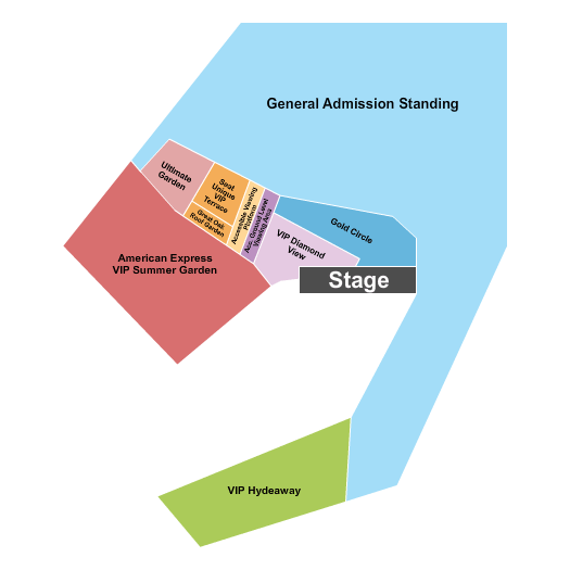 Hyde Park Mumford and Sons Seating Chart
